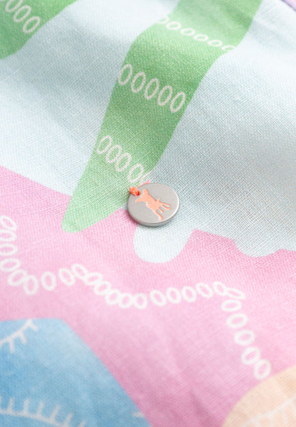 FF Rose Abstract Print Dress