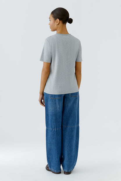 Oui River/Stone Dog Print T-Shirt