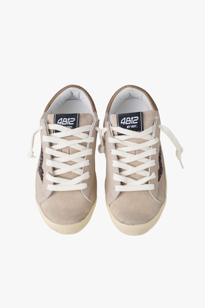 4B12 Suprime Taupe Trainer