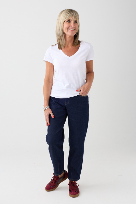 Mac Bobbie Fashion Rinsed Barrel Jeans