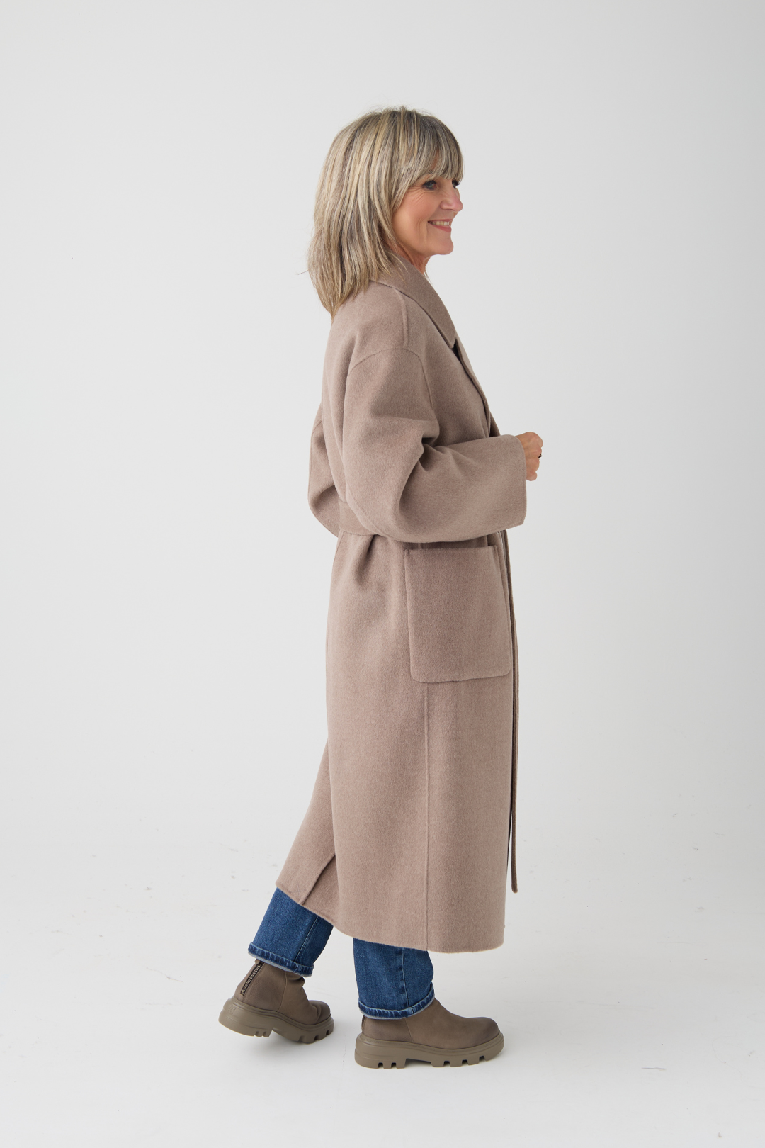Milano Mink Wool Coat