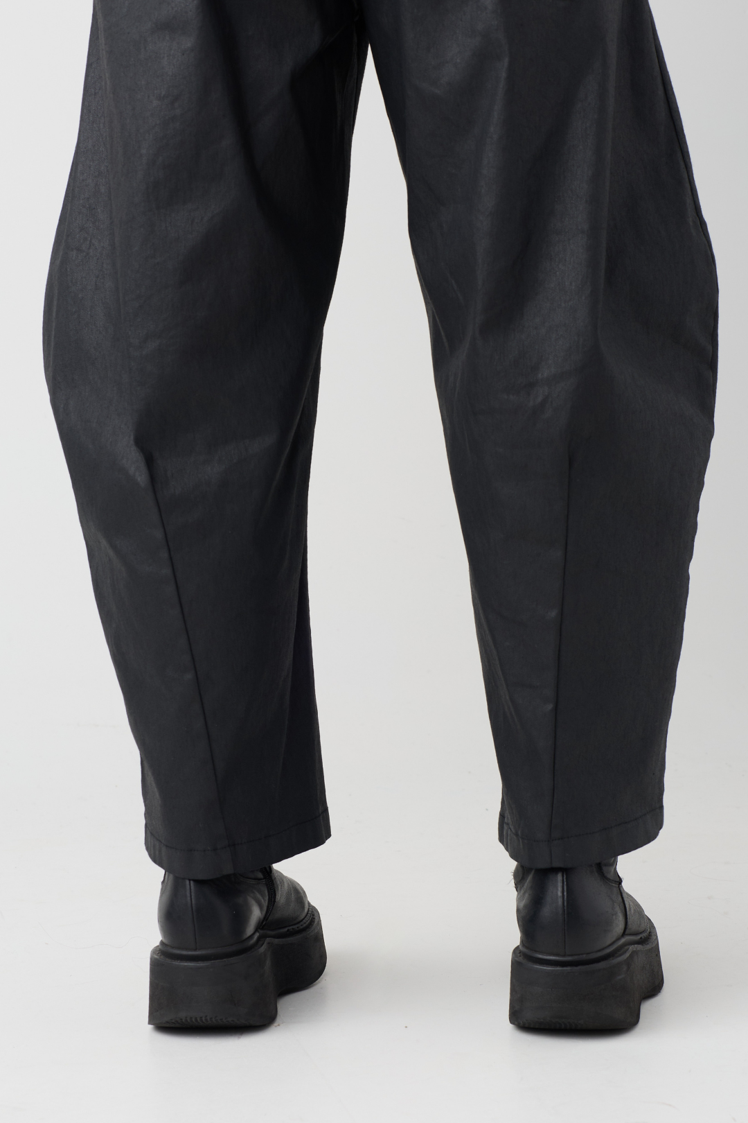 Lurdes Bergada Black Coated Trouser 300
