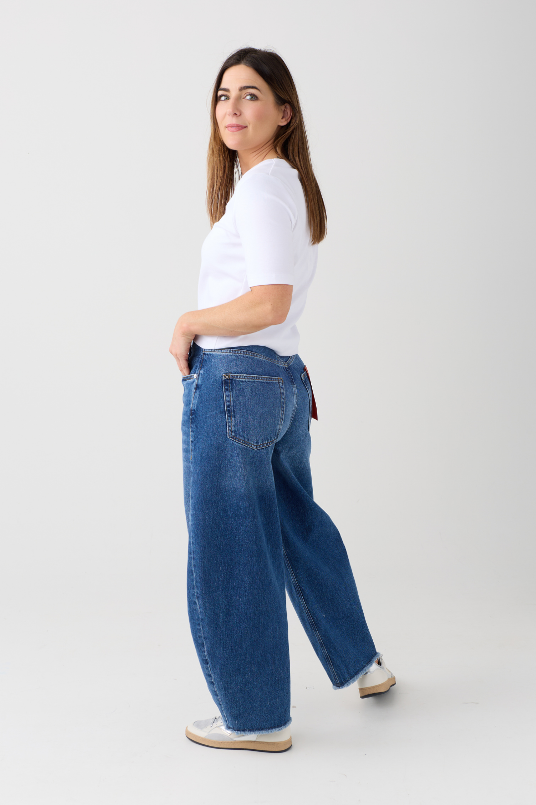 HEYANNO Trooper Loop Medium Blue Jeans