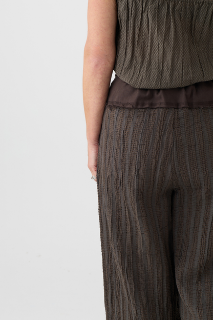 el2 Dark Brown/Khaki Trouser 8012