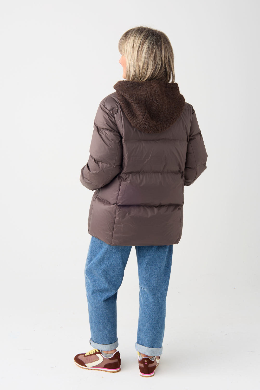 el2 Dark Brown Coat w/Snood