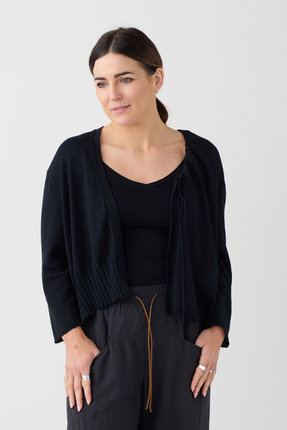 Lurdes Bergada Black Cardigan
