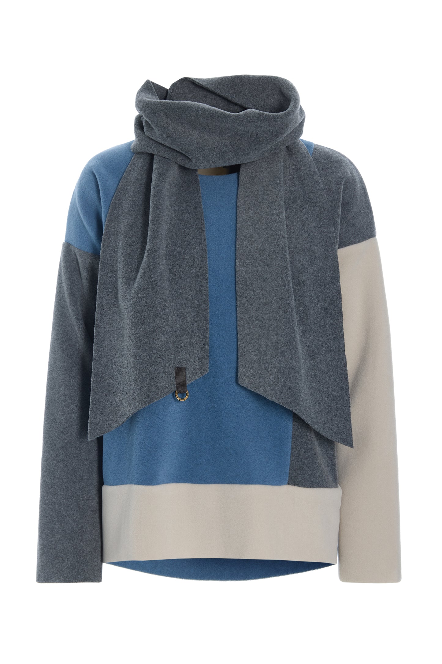 HS Blue/Kit/Gray Jumper w/Scarf 1412
