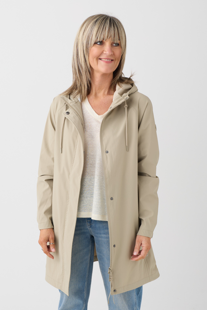 Tanta Neboa Stone Grey Raincoat