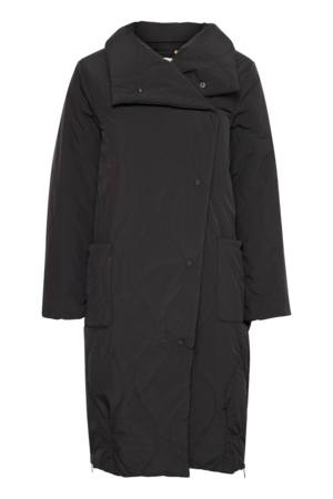 InWear Leigan Black Coat