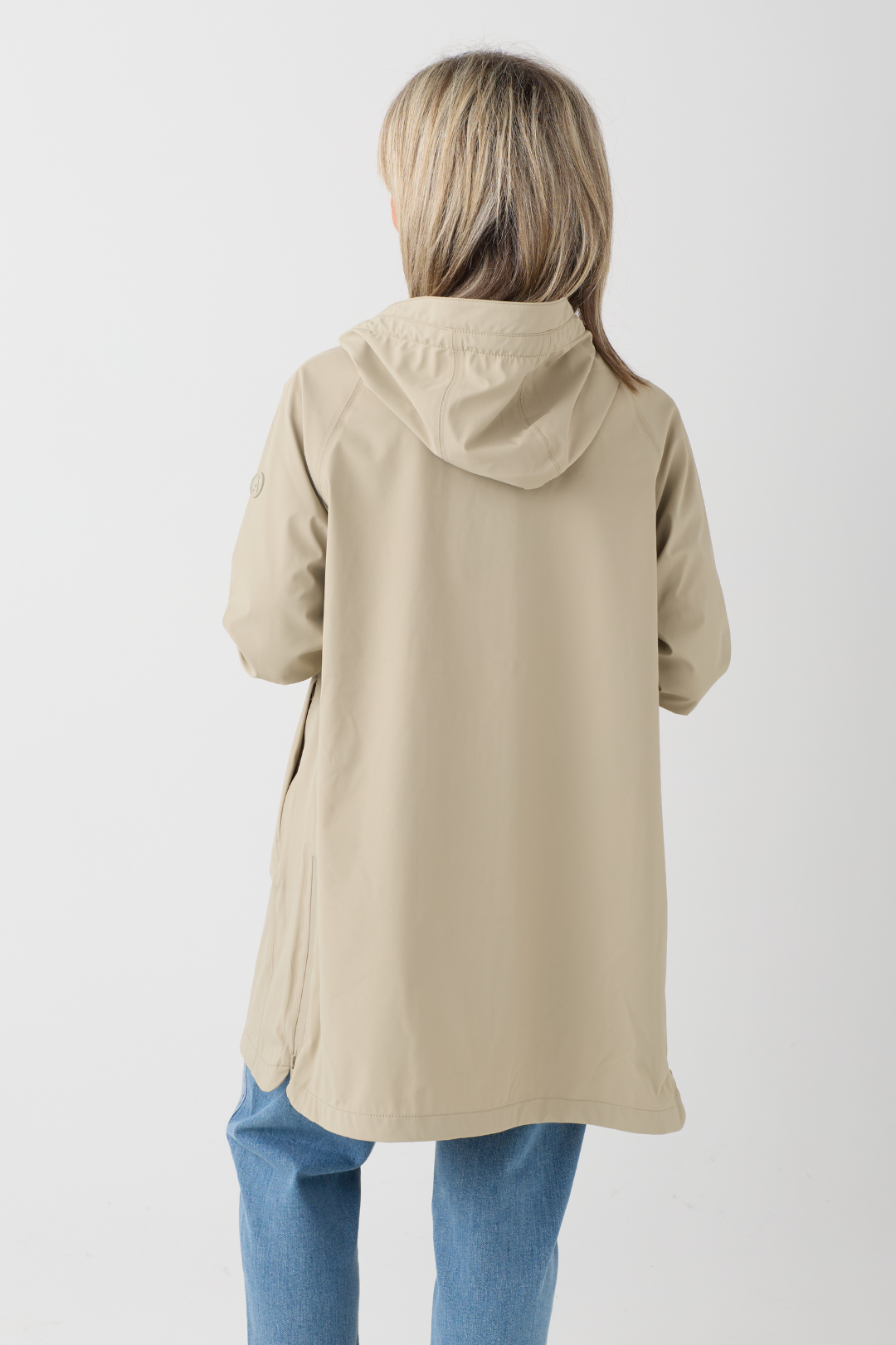 Tanta Neboa Stone Grey Raincoat