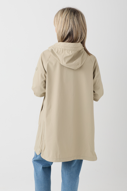 Tanta Neboa Stone Grey Raincoat
