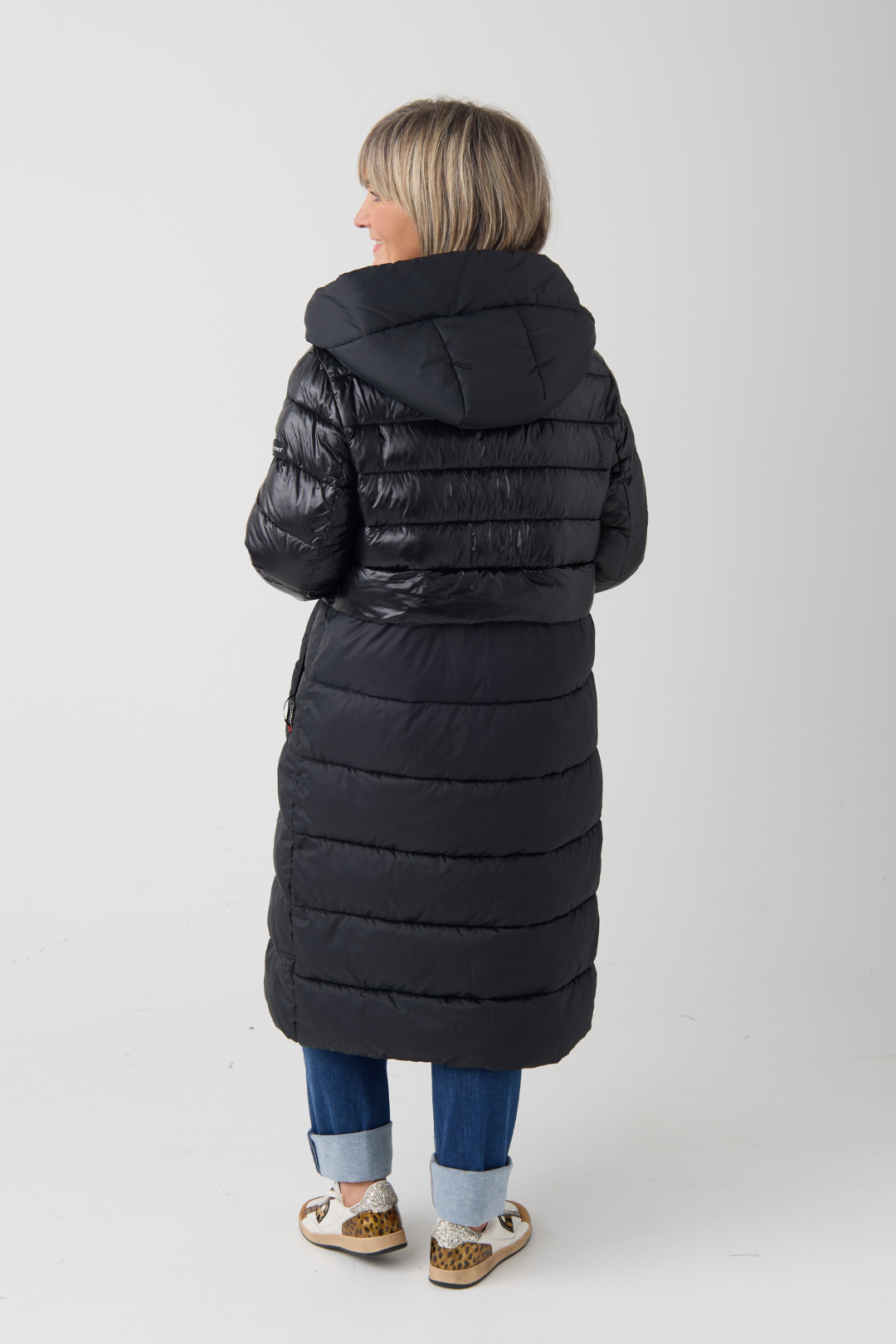 FF Black Contrast Thermolite Coat