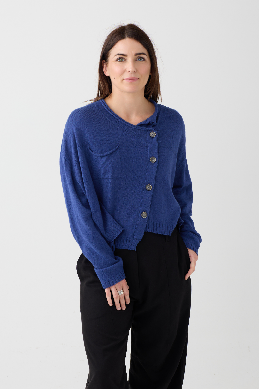 Lurdes Bergada Azure Cardigan 812