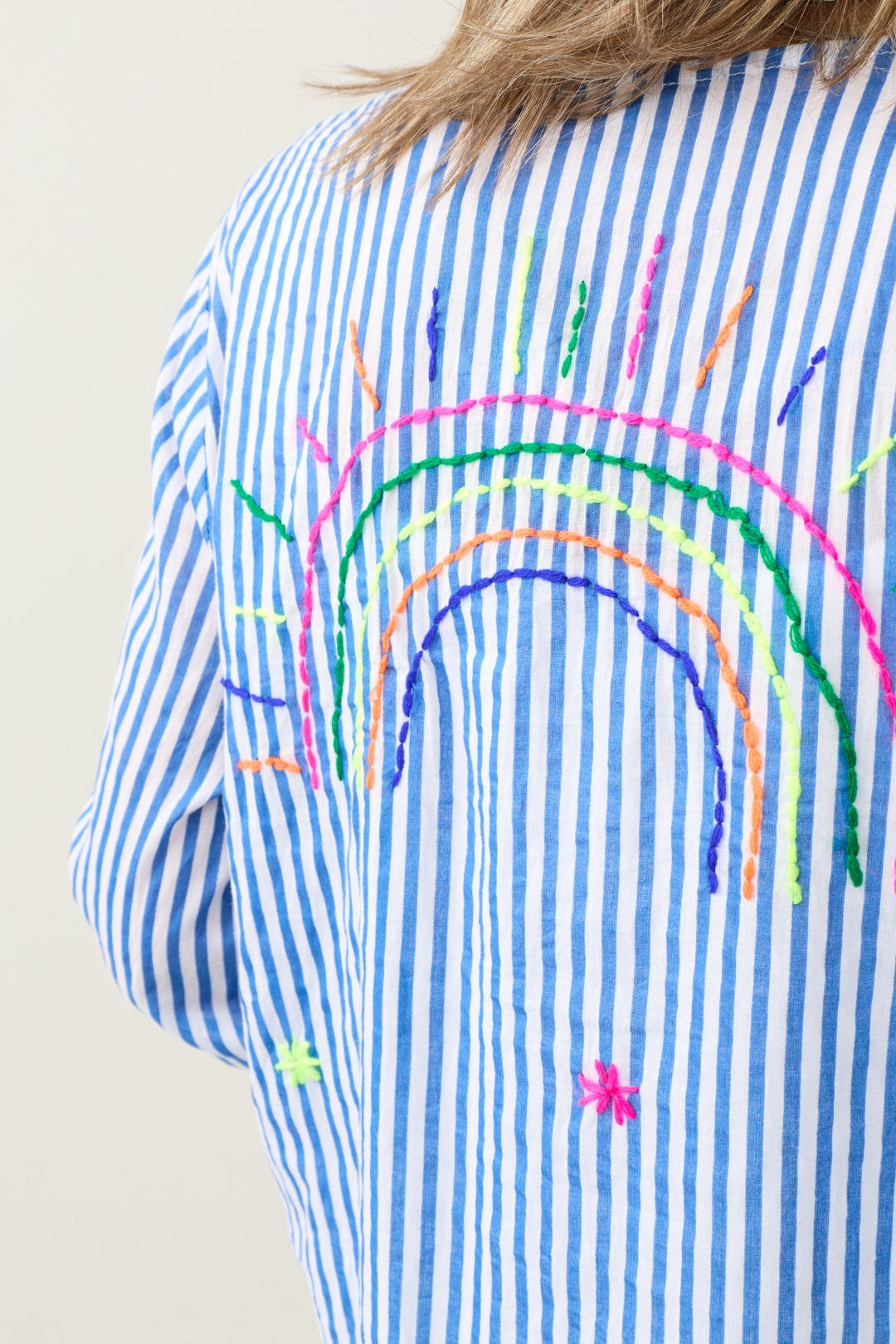 Palme Blue Stripe/ Rainbow Tunic