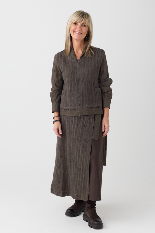 el2 Khaki/Brown Skirt 7008