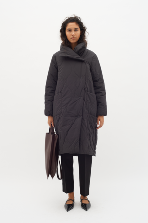 InWear Leigan Black Coat