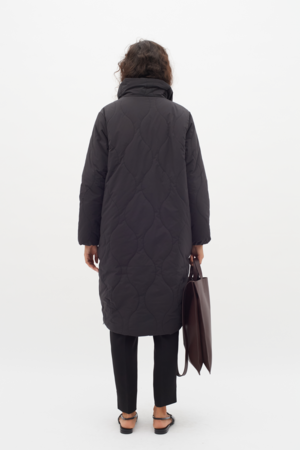 InWear Leigan Black Coat