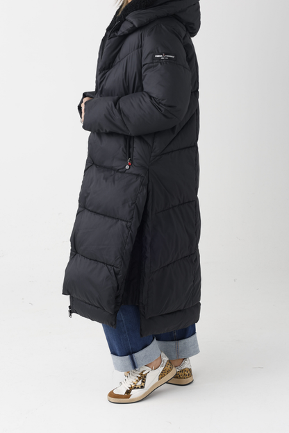 FF Black Thermolite Padded Coat
