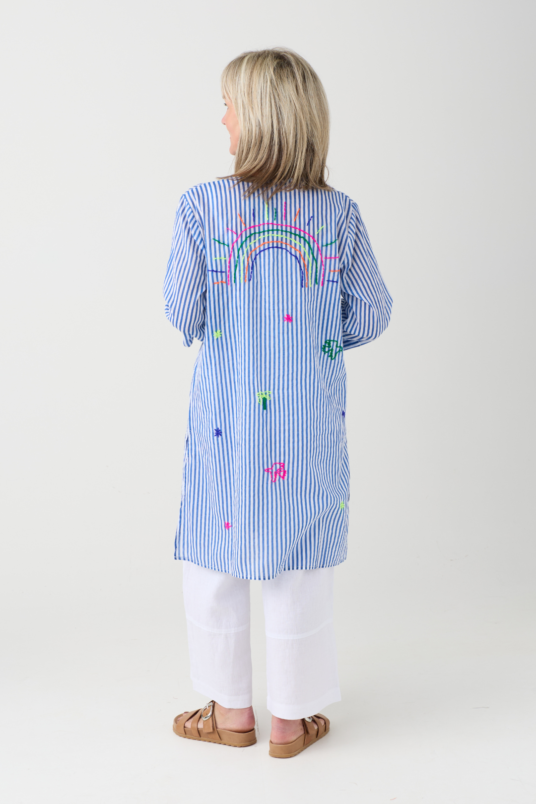 Palme Blue Stripe/ Rainbow Tunic
