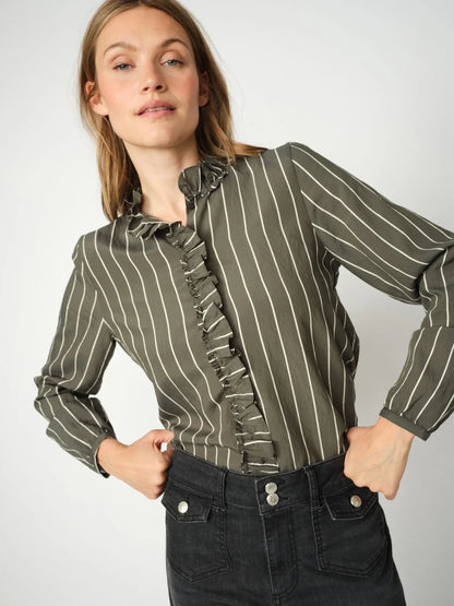 Mos Mosh Billy Urban Chic Stripe Shirt