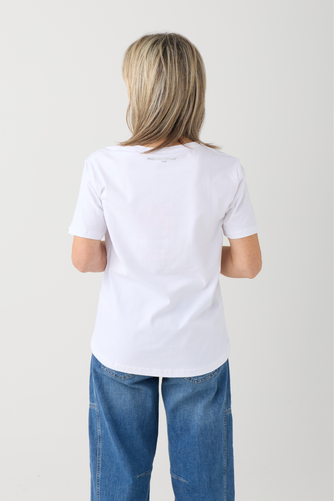 FF White/Silver Heart T-Shirt