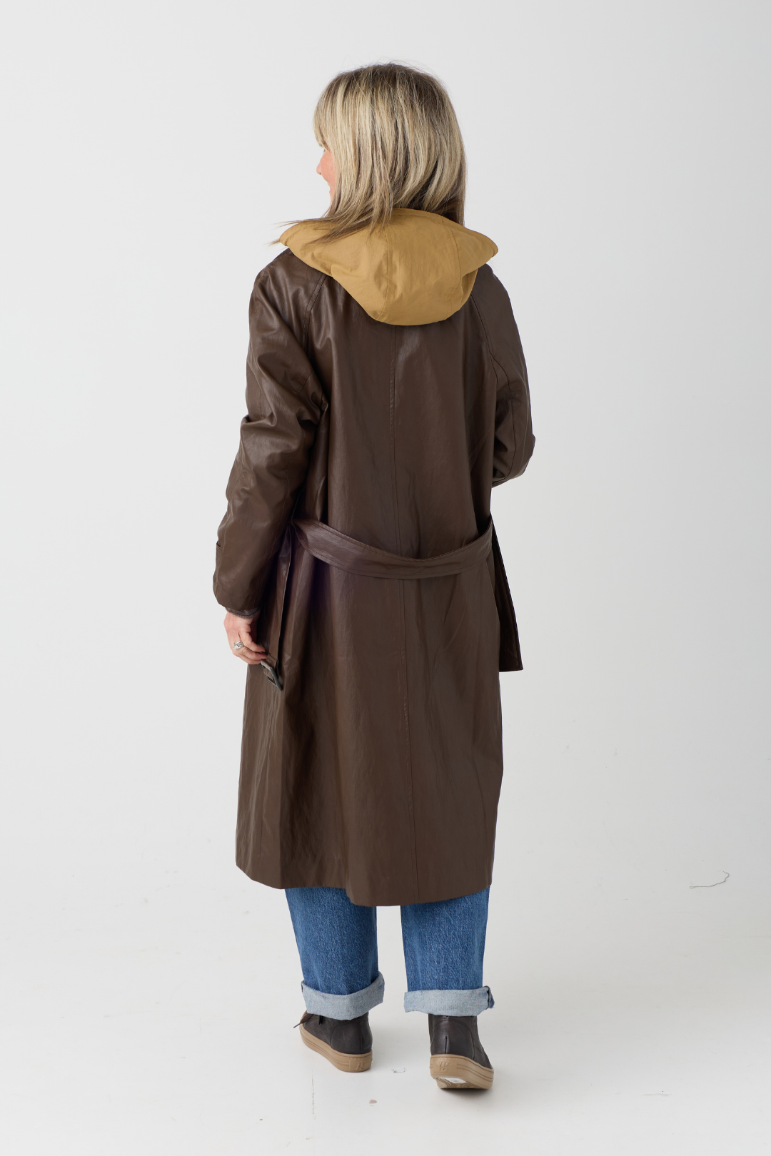 el2 Brown/Camel Reversible Coat 6024