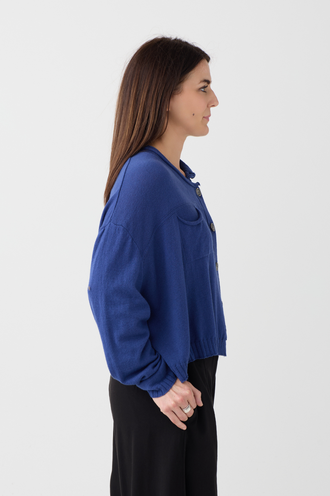 Lurdes Bergada Azure Cardigan 812
