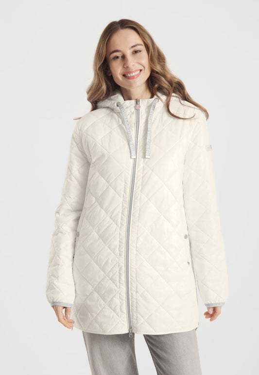 FF Champagne Long Quilted Jacket