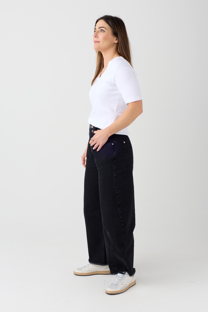 HEYANNO Trooper Black Jeans