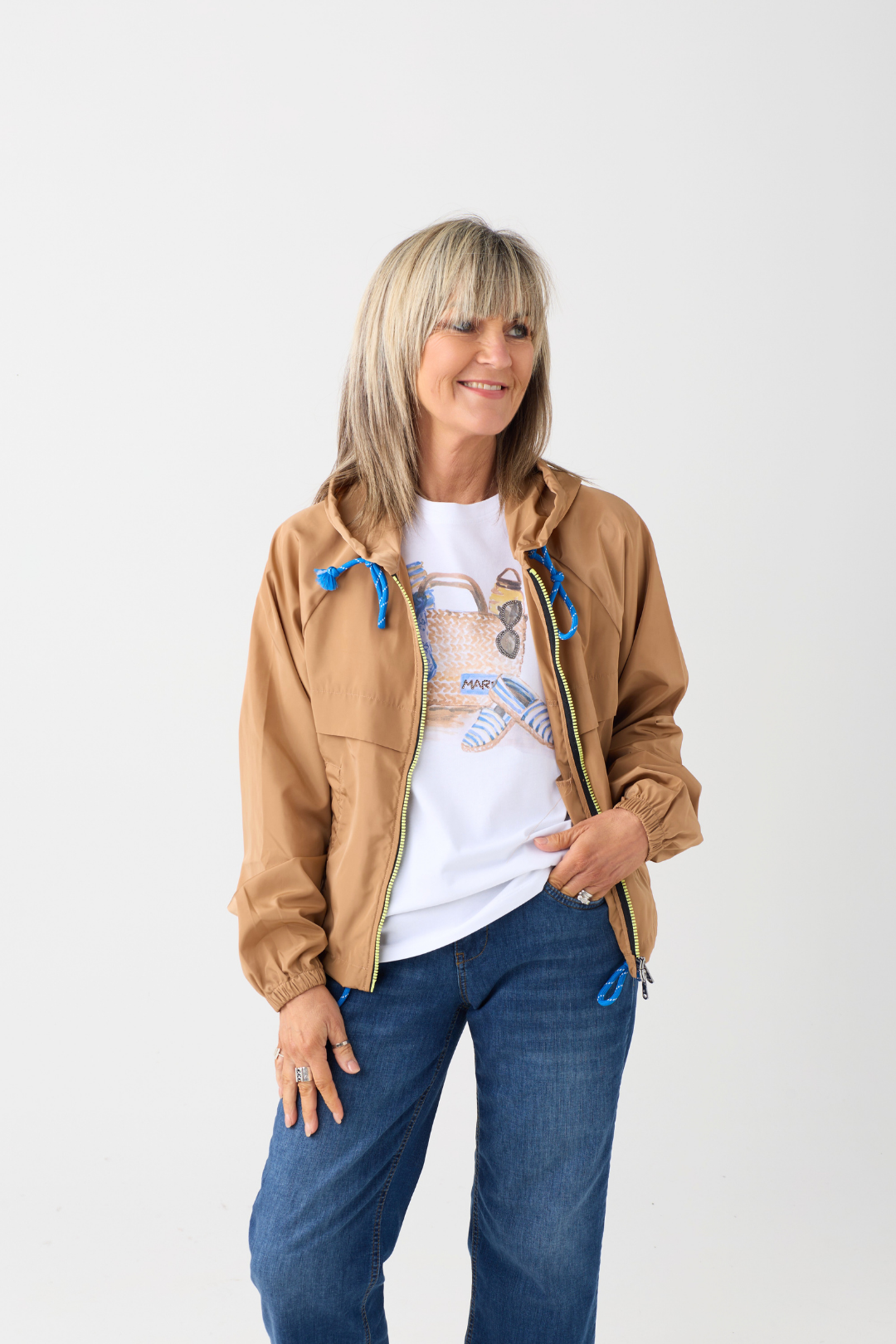Margittes White Beach Bag T-Shirt