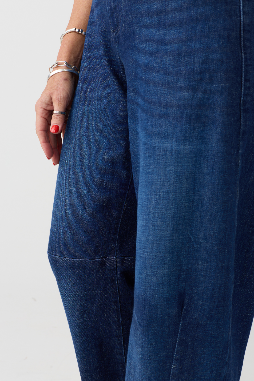 Mac Dakota Blue Mended Wash Jeans