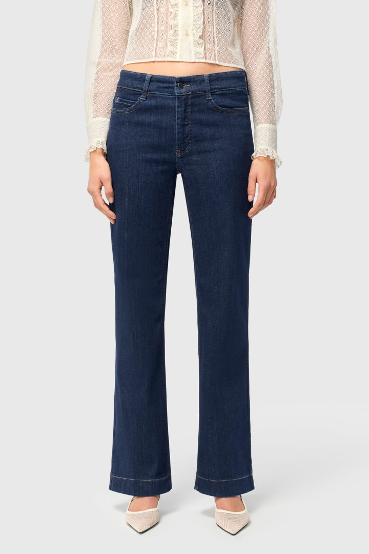 Mac Dream Wide Fashion Rinsed Jeans