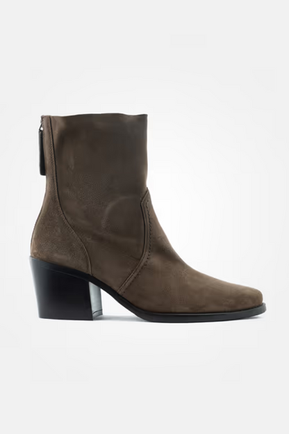 Paul Green Soft Suede Earth Ankle Boots