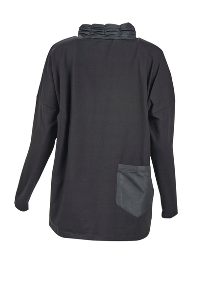 My Soul Black Front Pocket Top 0217
