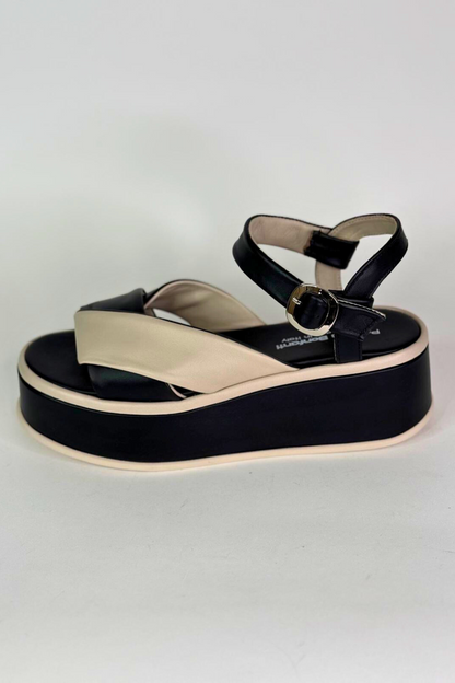 PB Black/Cream Rayna Dreamer Sandals