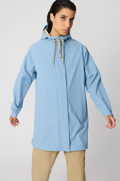 Tanta Neboa Faded Denim Raincoat