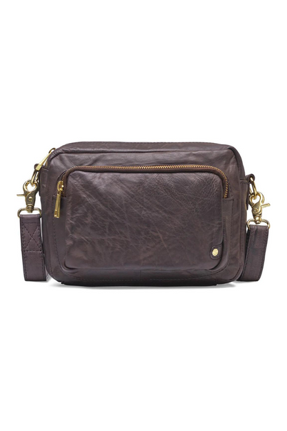 Depeche Dark Brown Cross Over Bag