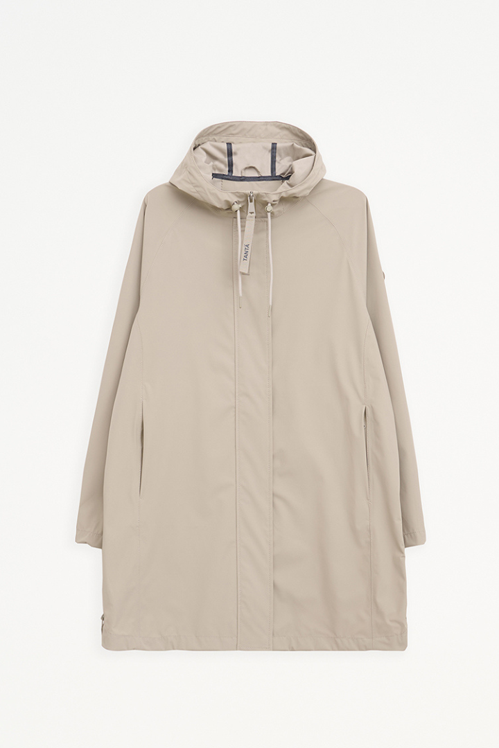 Tanta Neboa Stone Grey Raincoat
