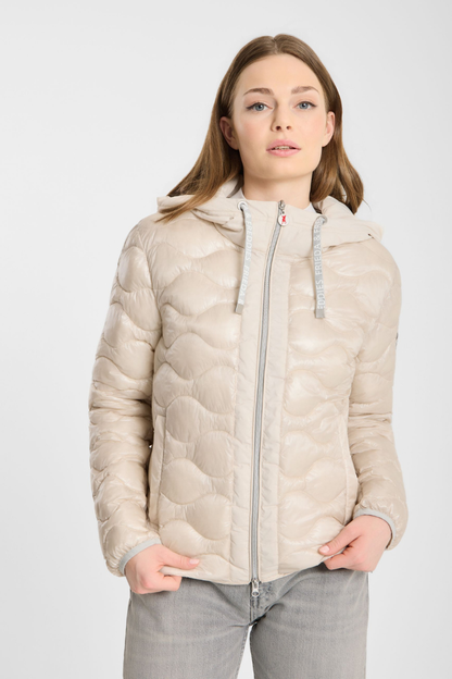 FF Champagne Thermolite Hooded Jacket