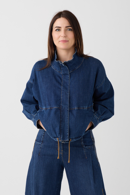 Lurdes Bergada Blue Jacket 130
