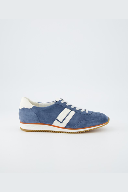 Paul Green Lake/Cream Suede/Nappa Trainers