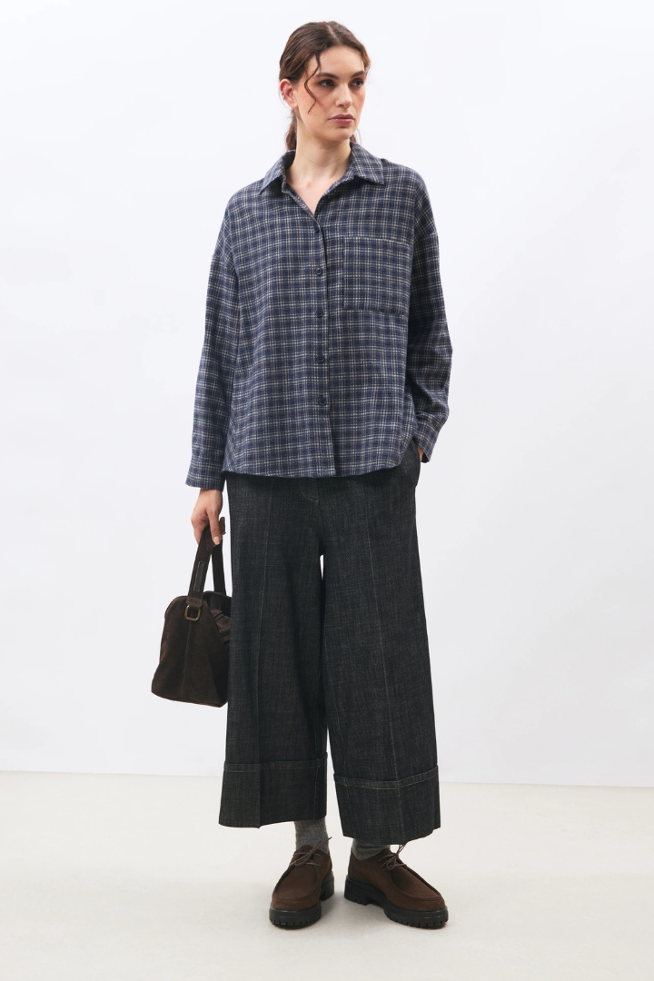 Humility SOPHIO-D Black Denim Crop Trouser