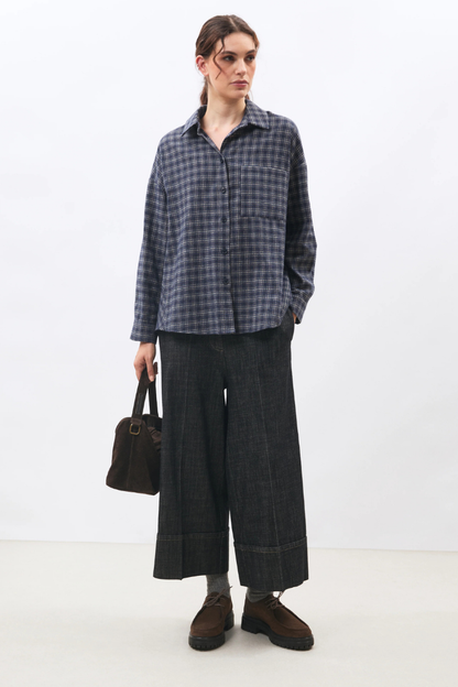 Humility SOPHIO-D Black Denim Crop Trouser