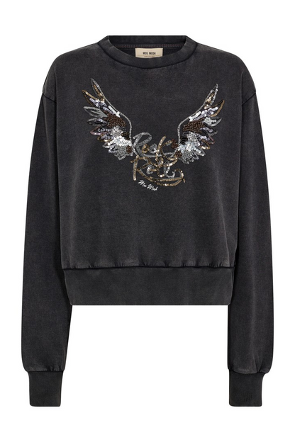 Mos Mosh Cosette Phantom Deco Sweatshirt