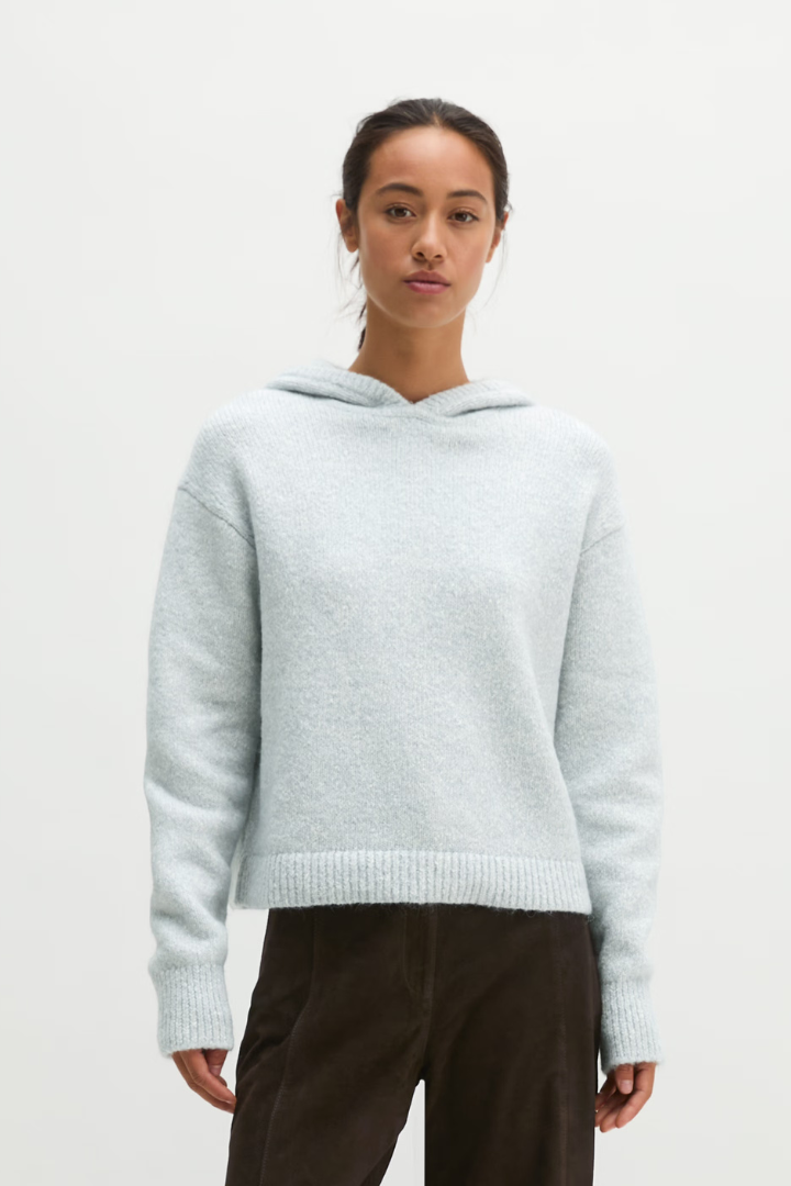 Marc O'Polo Light Blue Hooded Jumper