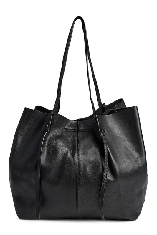 Depeche Black (Nero) Shopper Bag