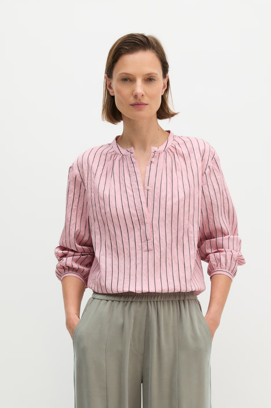 Marc O'Polo Light Pink Multi Stripe Blouse