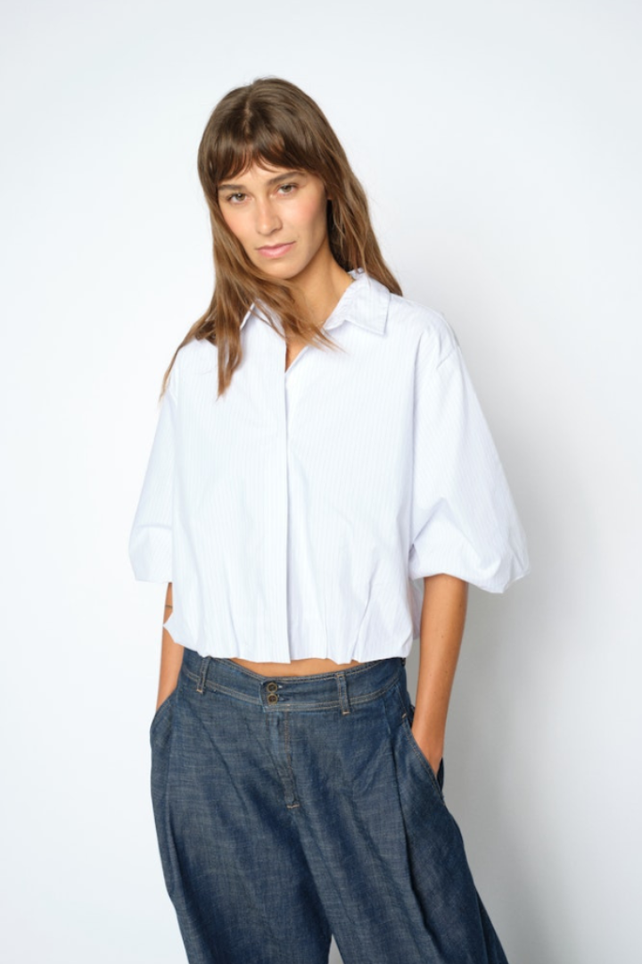 Mos Mosh Maxime Bright White Nylah Shirt