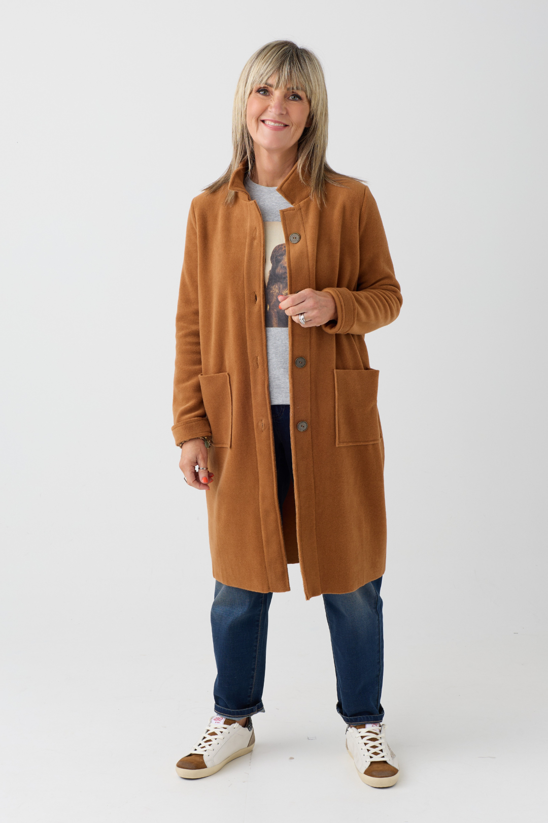 HS Rust Long Jacket 7182