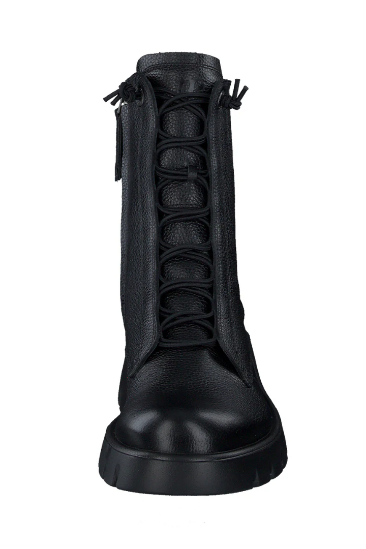 Paul Green Major Calf Black Boots